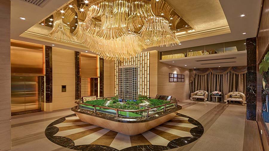 點贊裝飾不銹鋼房產定制案例